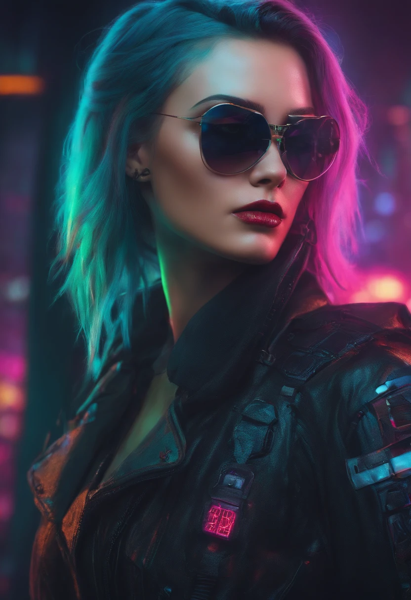 cyberpunk girl