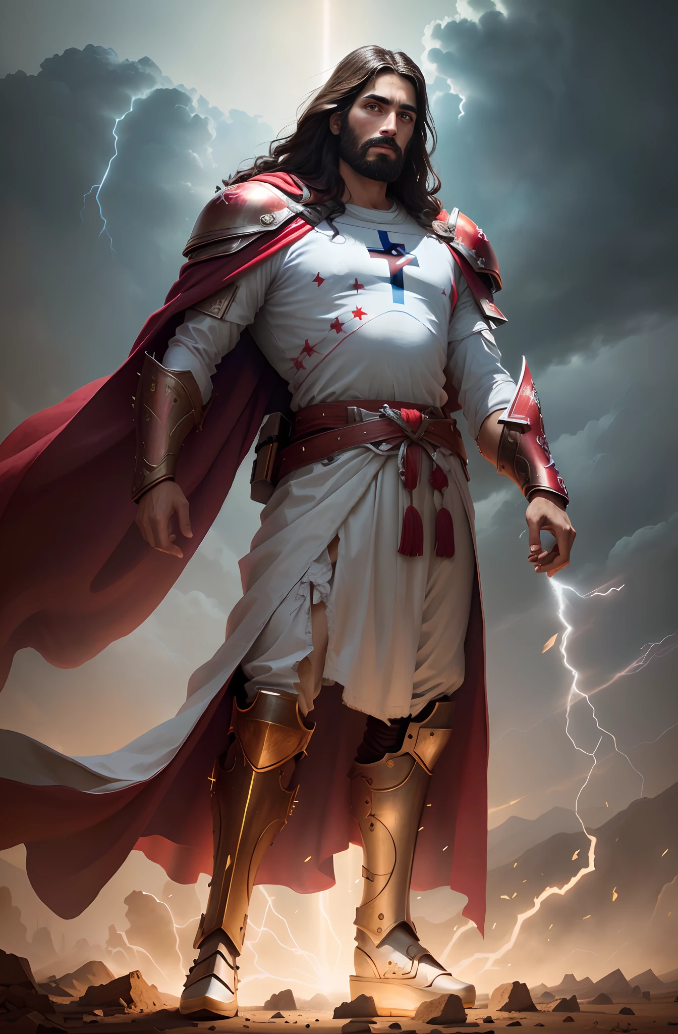 Jesus Jewish face by Bas Uterwij
