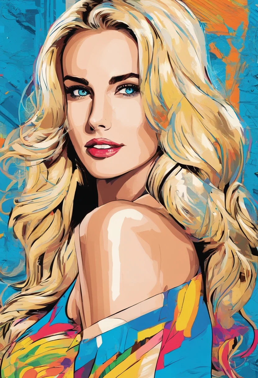 Blonde woman with blue eyes, smiling, on a machine in the gym, Lara Stein,  Alexandra Waliszewska, schulterlanges blondes Haar, Most beautiful woman in the world, beautiful look, Perfektes Detail, Victoria's Secret-Modell, blonde haare blaue augen, Mittlere Nahaufnahme, blonde Haare und blaue Augen, lange blonde Haare und blaue Augen, ohne Augenbrauen