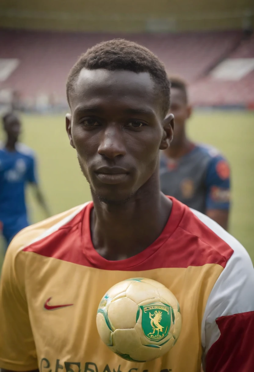 Homem soccer player Senegal, 20 anos, in Leicester