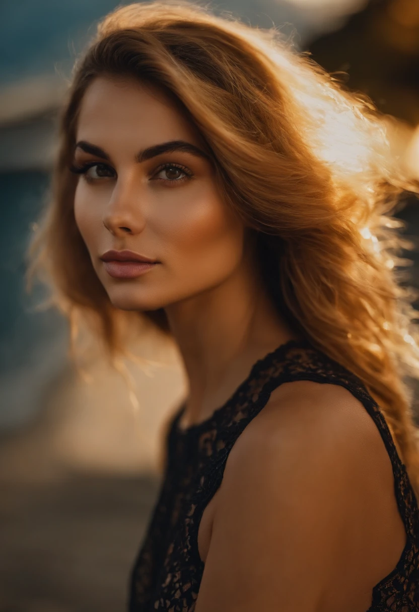chica muy guapa, desnuda , slovaca, cabello rubio, la boca abierta , piernas abiertas, culo redondo , pecho grande ,preciosa , detalles de cara, detalles de piel color moreno