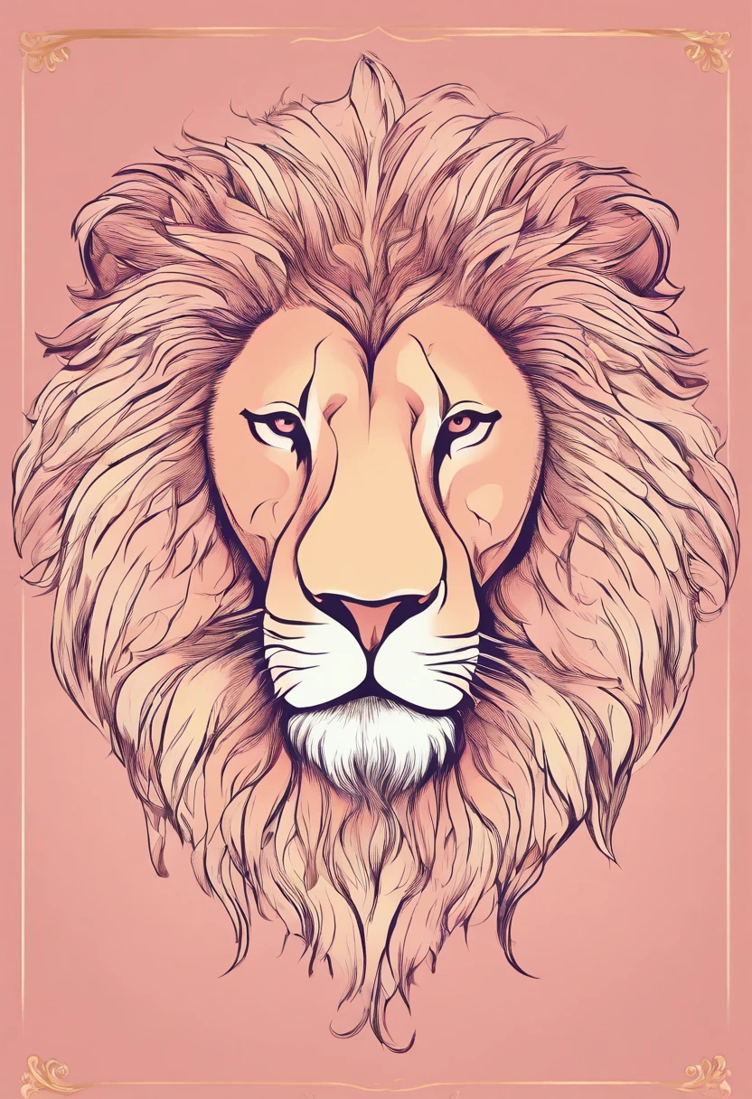 "Design an exceptionally stylish and eye-catching logo for 'Besda Fashion', where pink tones combine with sophistication and luxury. El fondo del logo debe ser de un tono rosa suave y sutil que transmita feminidad y delicadeza.
En el centro del logo, Place a stylized, golden-hued representation of a majestic lion, que simbolice la fuerza y la nobleza. Make sure the lion is the focal point and that its design is elegant and refined.
Under the Lion, Use a font in a golden or black tone, que sea legible pero que tenga un toque de estilo. The name 'Besda Fashion' should be designed so that it integrates harmoniously with the lion and pink background.
To add an extra touch of glamour, puedes incorporar detalles sutiles de ornamentos dorados o rosados que enmarquen el logo de manera elegante. El resultado final debe ser un logo impactante que combine la elegancia de los tonos rosados con la prestigiosa imagen de 'Besda Fashion'."