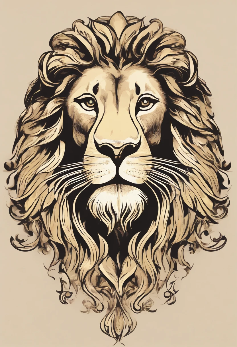 "Design a truly stunning logo for 'Besda Fashion', where elegance is the central feature. Use a color palette in gold and black tones to give it a touch of luxury and sophistication. En el centro del logo, Place a stylized representation of a majestic lion in gold or gold, con rasgos que denoten fuerza y nobleza.
The lion should be the main focus of the design and should convey an aura of authority and prestige.. Under the Lion, uses elegant and refined typography for the name 'Besda Fashion' in a gold or black tone that stands out. La fuente debe ser legible pero con un toque de estilo.
Para darle un toque adicional de impacto, considera utilizar detalles sutiles de ornamentos, such as watermarks or graphic elements that frame the logo elegantly. El resultado final debe ser un logo que hable de la excelencia en la moda y la indiscutible elegancia de 'Besda Fashion'."
