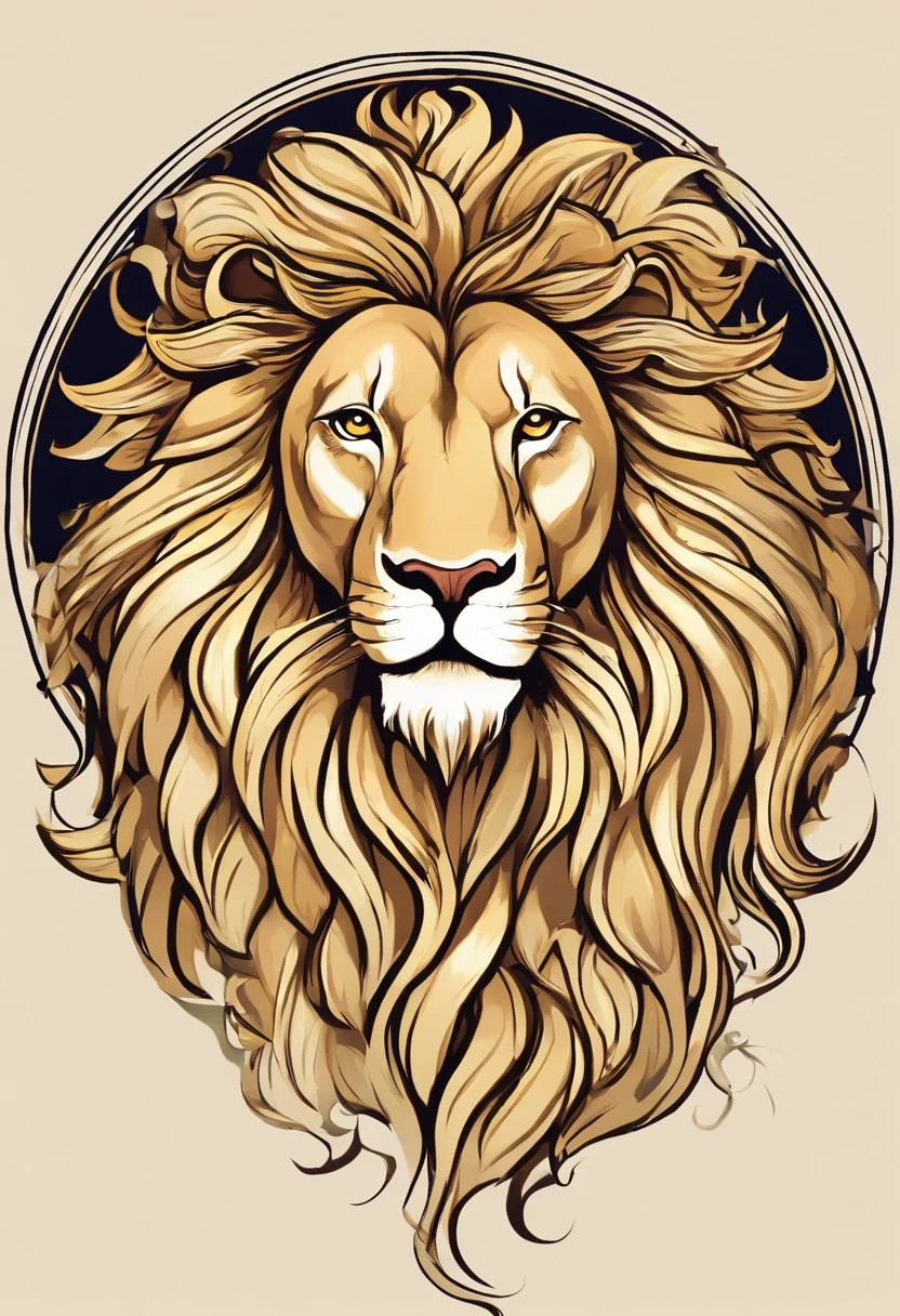 "Design a truly stunning logo for 'Besda Fashion', where elegance is the central feature. Use a color palette in gold and black tones to give it a touch of luxury and sophistication. En el centro del logo, Place a stylized representation of a majestic lion in gold or gold, con rasgos que denoten fuerza y nobleza.
The lion should be the main focus of the design and should convey an aura of authority and prestige.. Under the Lion, uses elegant and refined typography for the name 'Besda Fashion' in a gold or black tone that stands out. La fuente debe ser legible pero con un toque de estilo.
Para darle un toque adicional de impacto, considera utilizar detalles sutiles de ornamentos, such as watermarks or graphic elements that frame the logo elegantly. El resultado final debe ser un logo que hable de la excelencia en la moda y la indiscutible elegancia de 'Besda Fashion'."