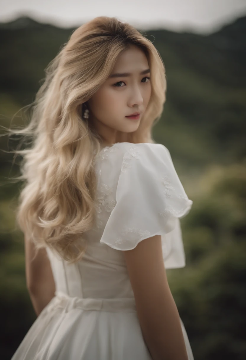 Blonde corean