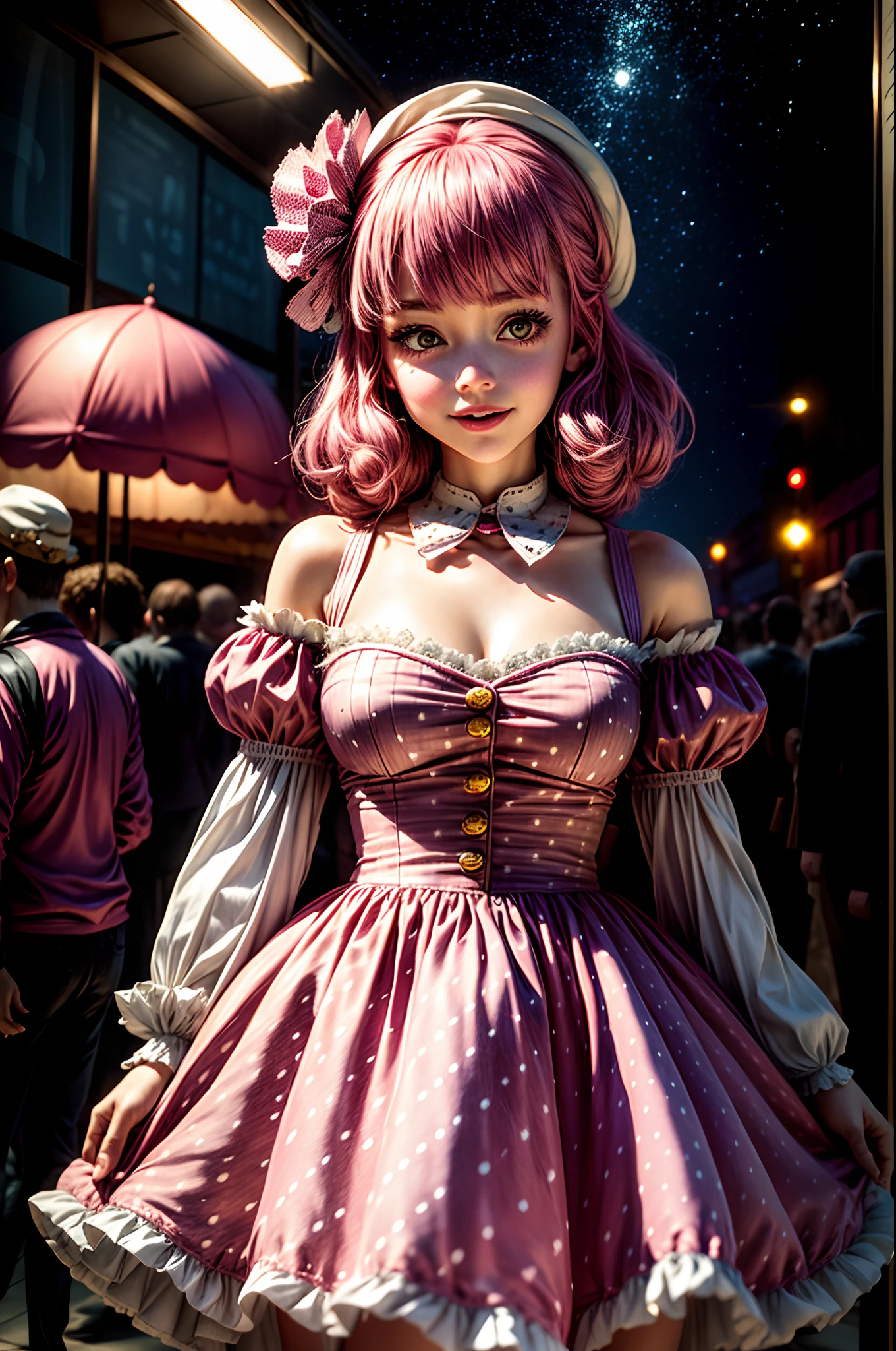 amusement park, rabbit costume, balloon, beauty --auto --s2