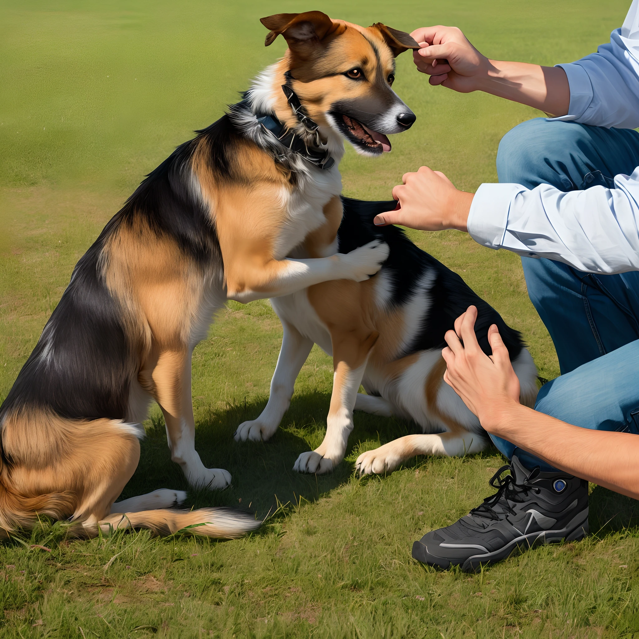 Feral dog fisting