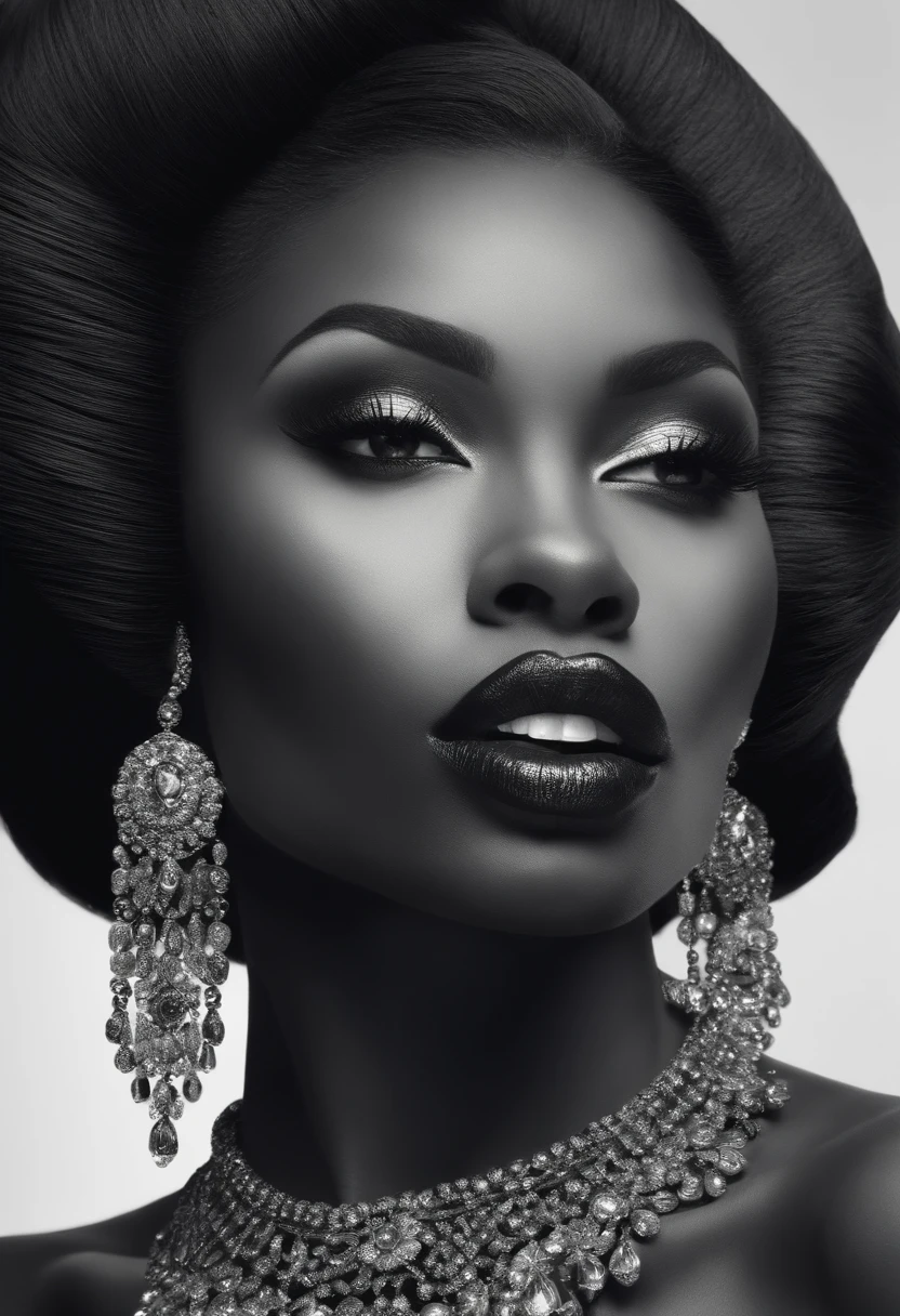 Generate a black lady