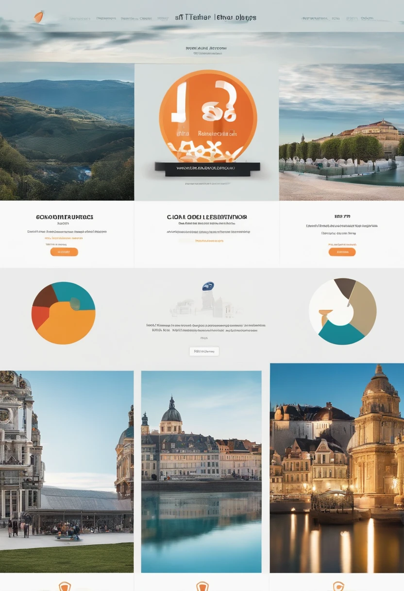 Create an image representing the diversity of my blog, that explores geopolitics, le sport, Economy, Society and real estate investment. Use icons or symbols relevant to each domain, arrangez-les harmonieusement et ajoutez le titre du blog en haut de l'image. Assurez-vous que le design soit attrayant et professionnel, with a stylish color palette. 🌍⚽📈🗣️🏘️ #BlogDiversifié #CréationImage"