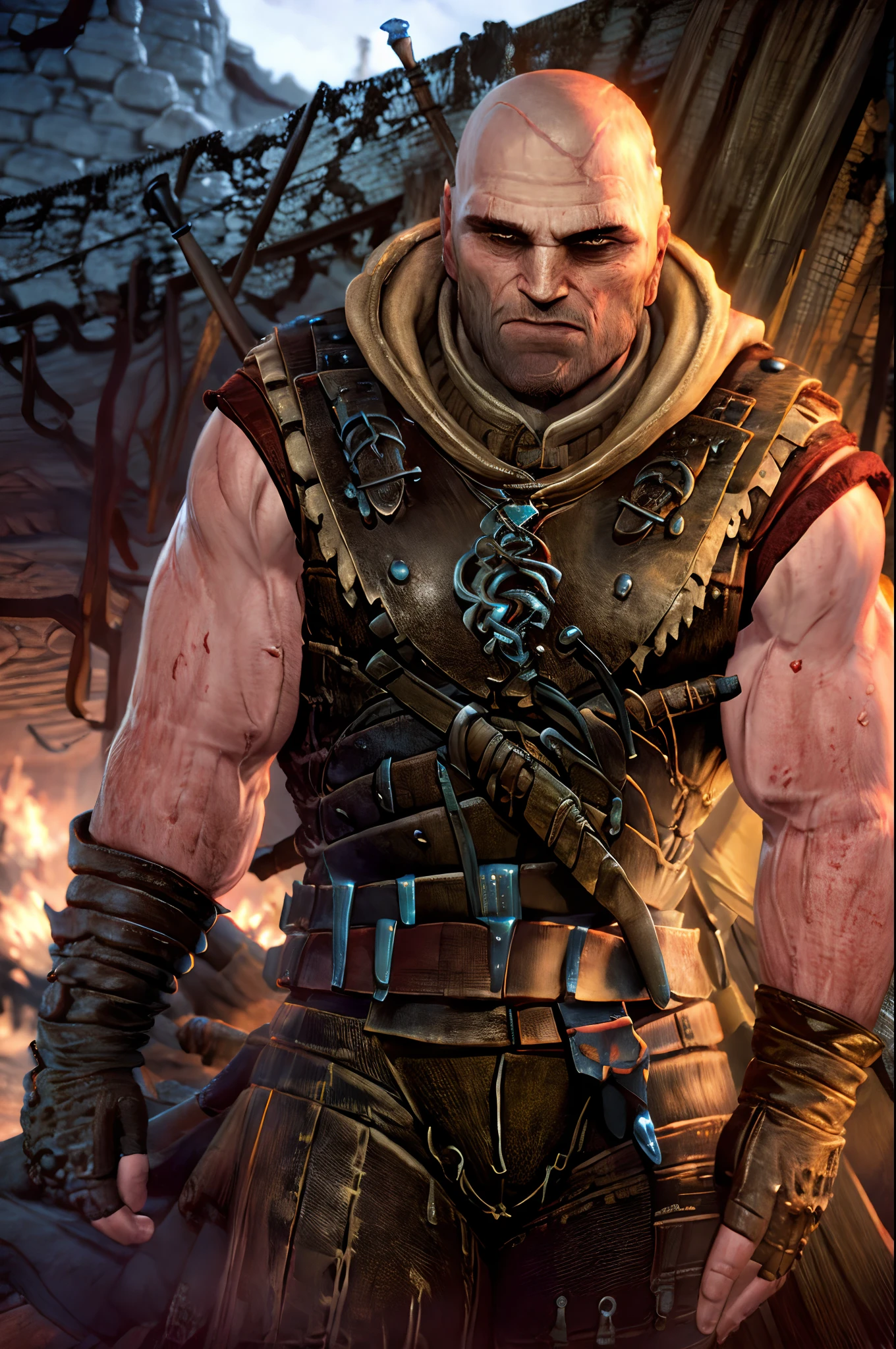 Assassins creed And cave, ((Letho the witcher))