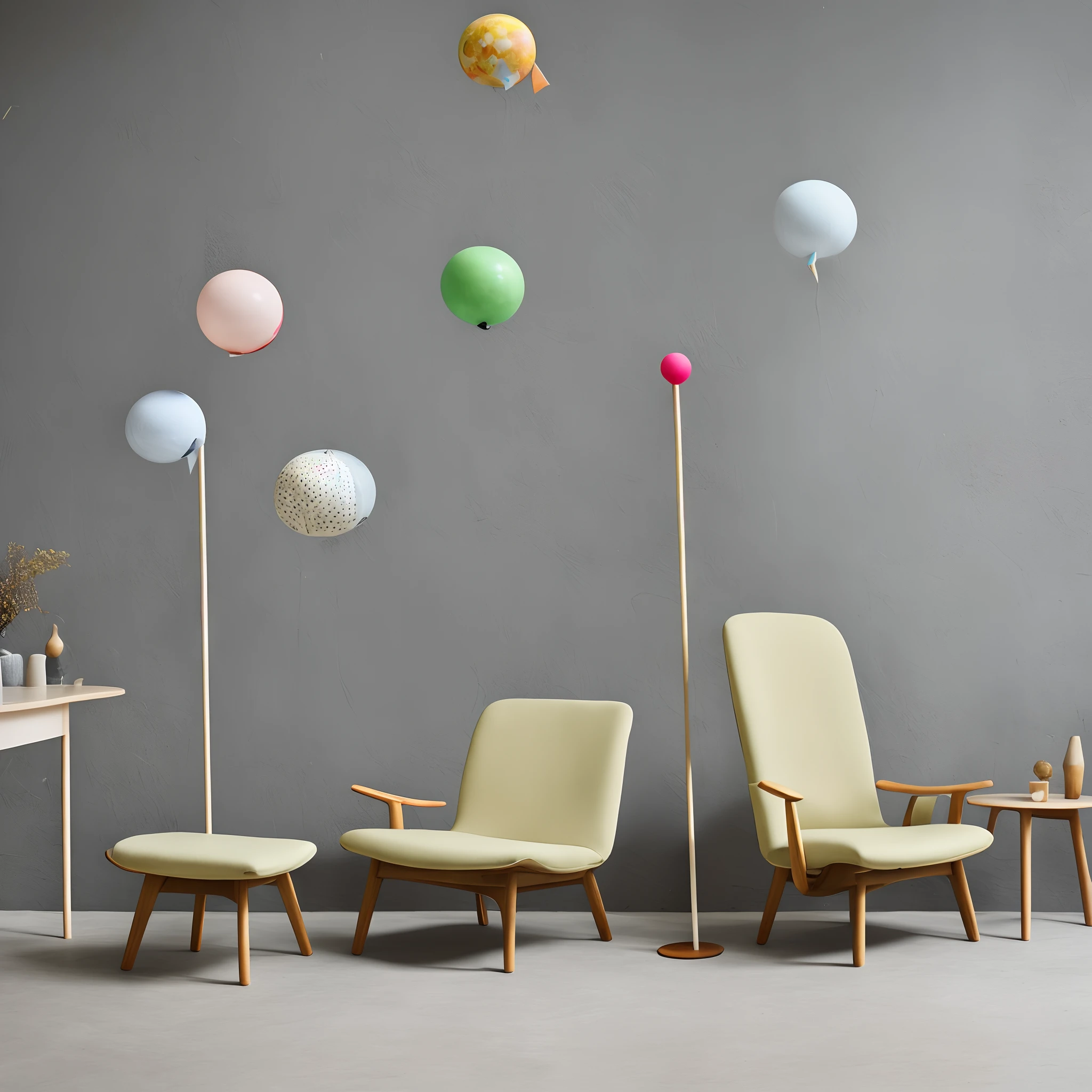 Lollipop armchair