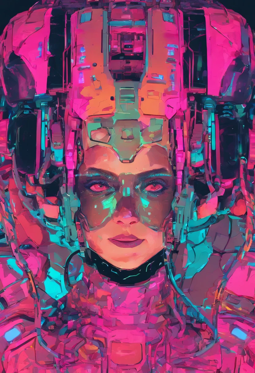 (sehr detailliert: 1.2), (Canon EOS R6 best quality: 1.2), (8K: 1.0), (emb-rrf-baixo: 1.0), (A bunch of large black tattoos on the head of the cybernetic skull, die in der Mitte offen sind und das Innere zeigen, detailliertes Gesicht, Hyperdetaillierte Augen und High-Tech-Sonnenbrillen mit holografischem Display 1.2), scharfer Fokus (award-winning photograph: 1.2), (Sprinkling ring under the surface: 1.2), (Sprinkling ring under the surface: 1.2). 1.1) (a gorgeous, ultra-detaillierter Cyborg: 1.2), ( Hyperdetailliertes Haar: 1.2), (Wonderful body: 1.2), (full entire body: 1.2), (dynamische Haltung :1.2), Neon-Leuchten, (Detaillierte kybernetische Augen:1.1), Vordergrund (hyperrealistisch:1.2), RPG, Cyberpunk 2077 Stil, dramatische beleuchtung, (Hochdetaillierte, futuristische Stadtlandschaft:1.2), (Science-Fiction: 1.2). 1.2), professional portrait photography, Von Wlop Greg Rutkowski, Jeffrey Simpson, Alphonse Mucha Neon-Glanzkleidung,