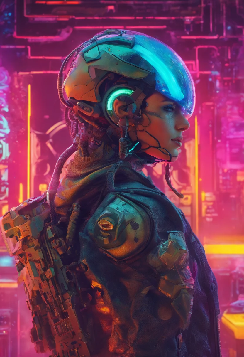 (sehr detailliert: 1.2), (Canon EOS R6 best quality: 1.2), (8K: 1.0), (emb-rrf-baixo: 1.0), (A bunch of large black tattoos on the head of the cybernetic skull, die in der Mitte offen sind und das Innere zeigen, detailliertes Gesicht, Hyperdetaillierte Augen und High-Tech-Sonnenbrillen mit holografischem Display 1.2), scharfer Fokus (award-winning photograph: 1.2), (Sprinkling ring under the surface: 1.2), (Sprinkling ring under the surface: 1.2). 1.1) (a gorgeous, ultra-detaillierter Cyborg: 1.2), ( Hyperdetailliertes Haar: 1.2), (Wonderful body: 1.2), (full entire body: 1.2), (dynamische Haltung :1.2), Neon-Leuchten, (Detaillierte kybernetische Augen:1.1), Vordergrund (hyperrealistisch:1.2), RPG, Cyberpunk 2077 Stil, dramatische beleuchtung, (Hochdetaillierte, futuristische Stadtlandschaft:1.2), (Science-Fiction: 1.2). 1.2), professional portrait photography, Von Wlop Greg Rutkowski, Jeffrey Simpson, Alphonse Mucha