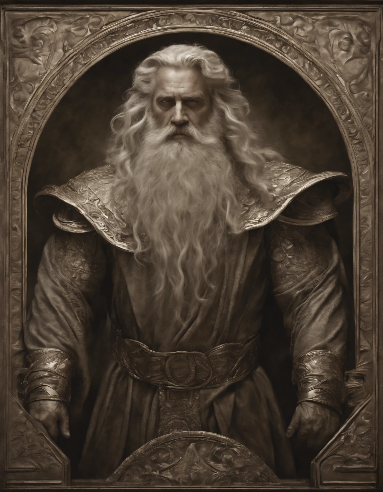 Portrait of an elegant stout mighty God unleashing all his powers, digital painting in the style of Robert Liberace, dynamic action poses of stout zeus, god of thunder, greek god, blond hair, male, mature, handsome, upper body, muscular, hairy torso, fantasy, intricate, elegant, highly detailed, digital painting, art station, concept art, soft, sharp focus, illustration, art by Robert Liberace, Gaston Bussiere and Alphonse Mucha, klimt, art deco