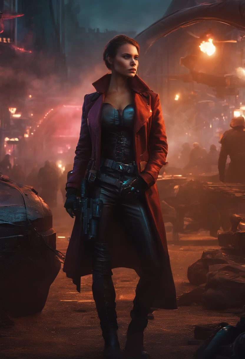 Cyberpunk Civil War scenario