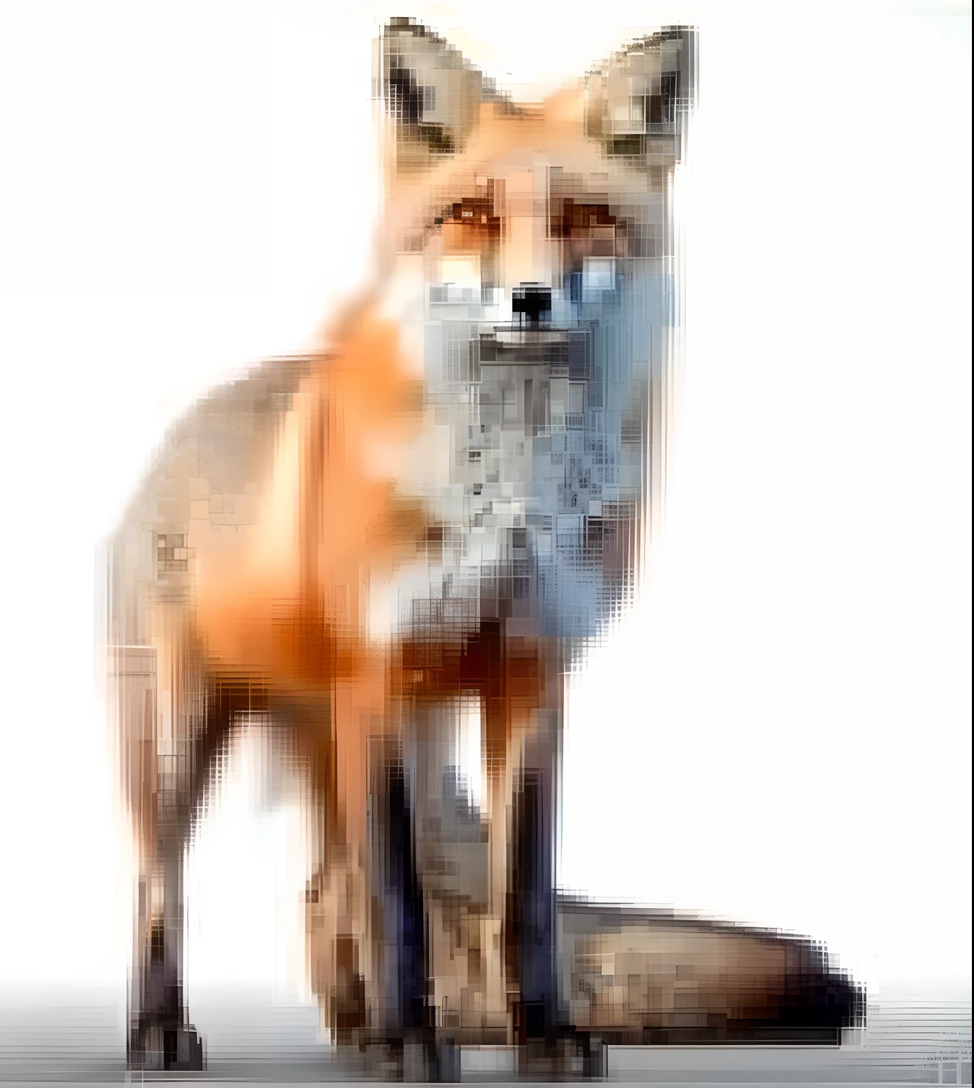 Arafed fox standing on a rock looking into the camera, animal raposa, stylised fox - like appearance, pernas de raposa, raposa digital, an anthropomorphic fox, female fox, raposa, anthropomorphic fox, Parte Raposa, tonic the fox, Raposas, Foxy, uma raposa antro, A linda raposa peluda, raposa, Cientista da Raposa