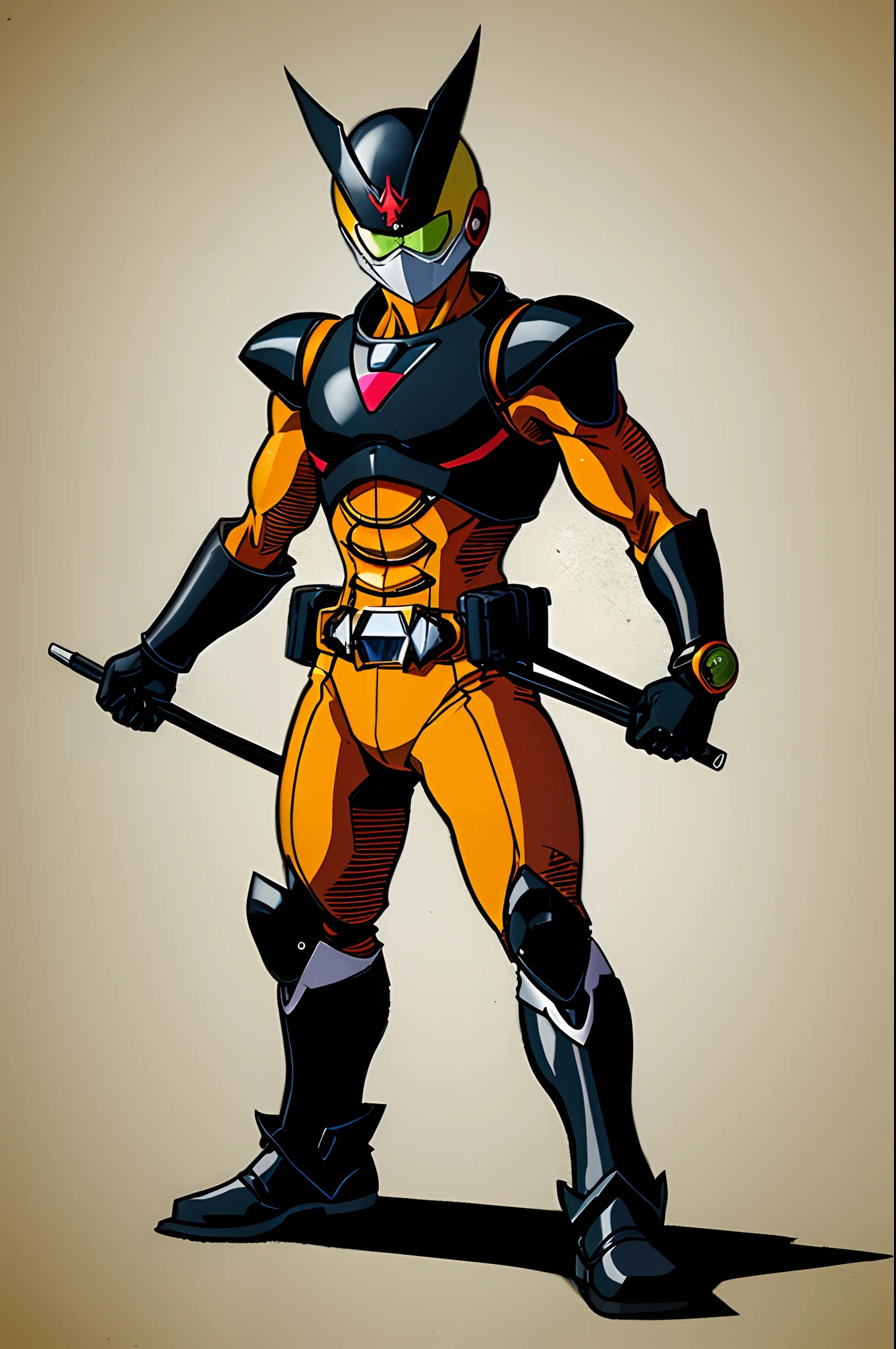 sentai ,, standing solo, weird, bizzare, 80S, edgy
