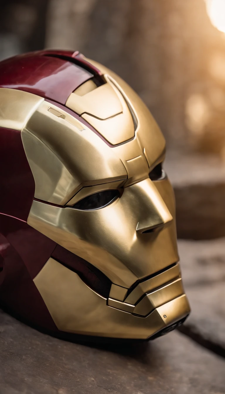 HDR,4k, Iron Man designed , Masterpiece of engineering and aesthetics.(Detalles intrincados:1.3), HDR ,(detalles intrincados hiperdetallados:1..2), armadura de metal pulido y cobre envejecido, con detalles ornamentales renacentistas, se distingue por sus curvas elegantes y adornos intrincados. La parte del pecho alberga engranajes y palancas precisos para un control experto. La mascarilla, Inspired by Venetian masks, Add a touch of gold and watermarks. It's a perfect fusion of science and art.... Cinematic shot