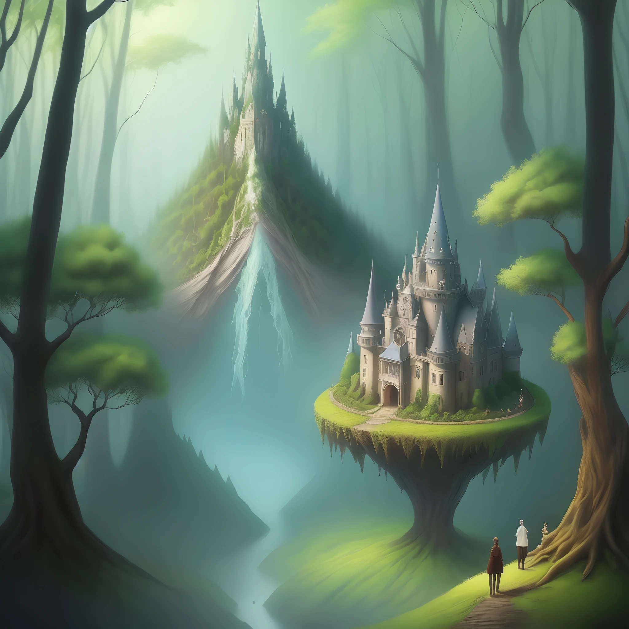 Many years ago, em um mundo distante, existia um reino encantado conhecido como "The Kingdom of Pure Hearts". This magical realm was hidden behind a dense forest, protegido por uma magia antiga. Only the true and pure in heart had the chance to find this special place.