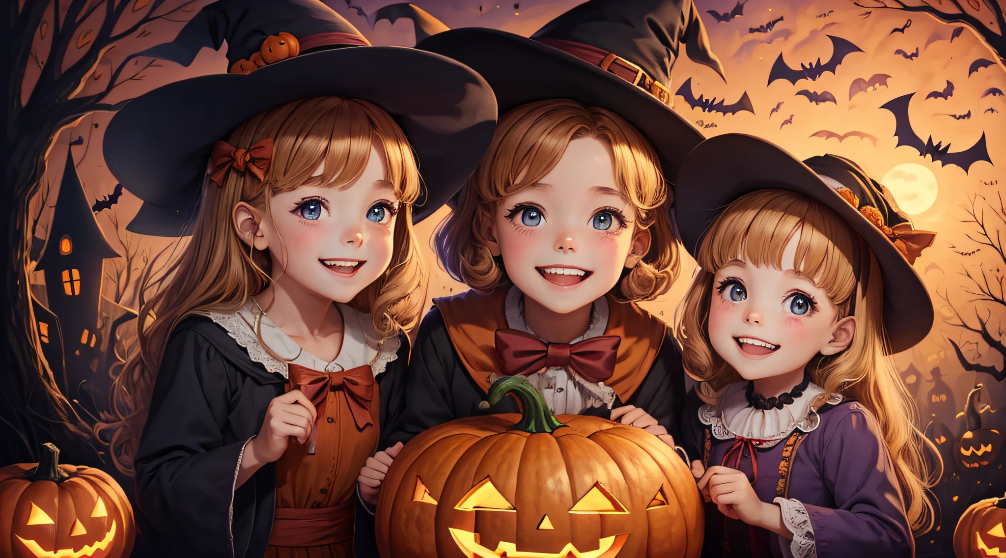 Happy Halloween,Children's Picture Books,Smiling