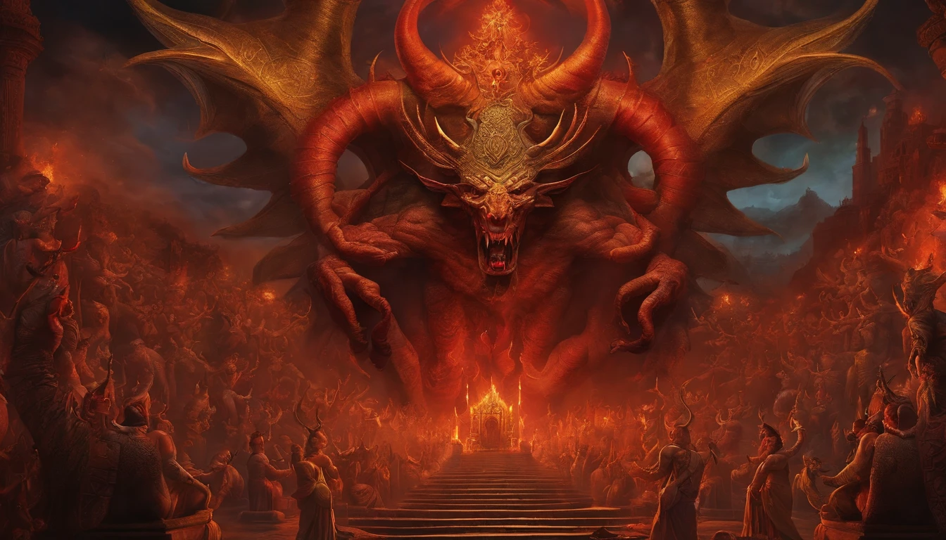 The mixing of all the demons of all the religions of the world into one demon