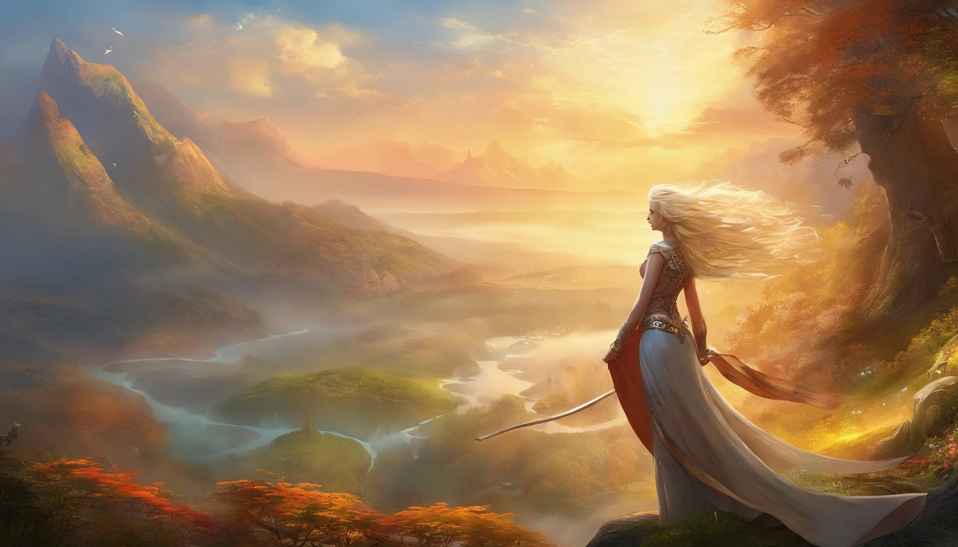 Jovem deusa grega Agora mesmoa, Virgin of wild nature and hunting, com (((blonde hair))) e (((olhos azuis))), Amazingly beautiful, is light-skinned, esbelta e alta, (Agora mesmo) Abs, "Parece rigoroso e determinado", mythical Arcadian mountains and forests, mitologia grega, hiper-realismo, fotorrealista, super detalhe, 8k, master part