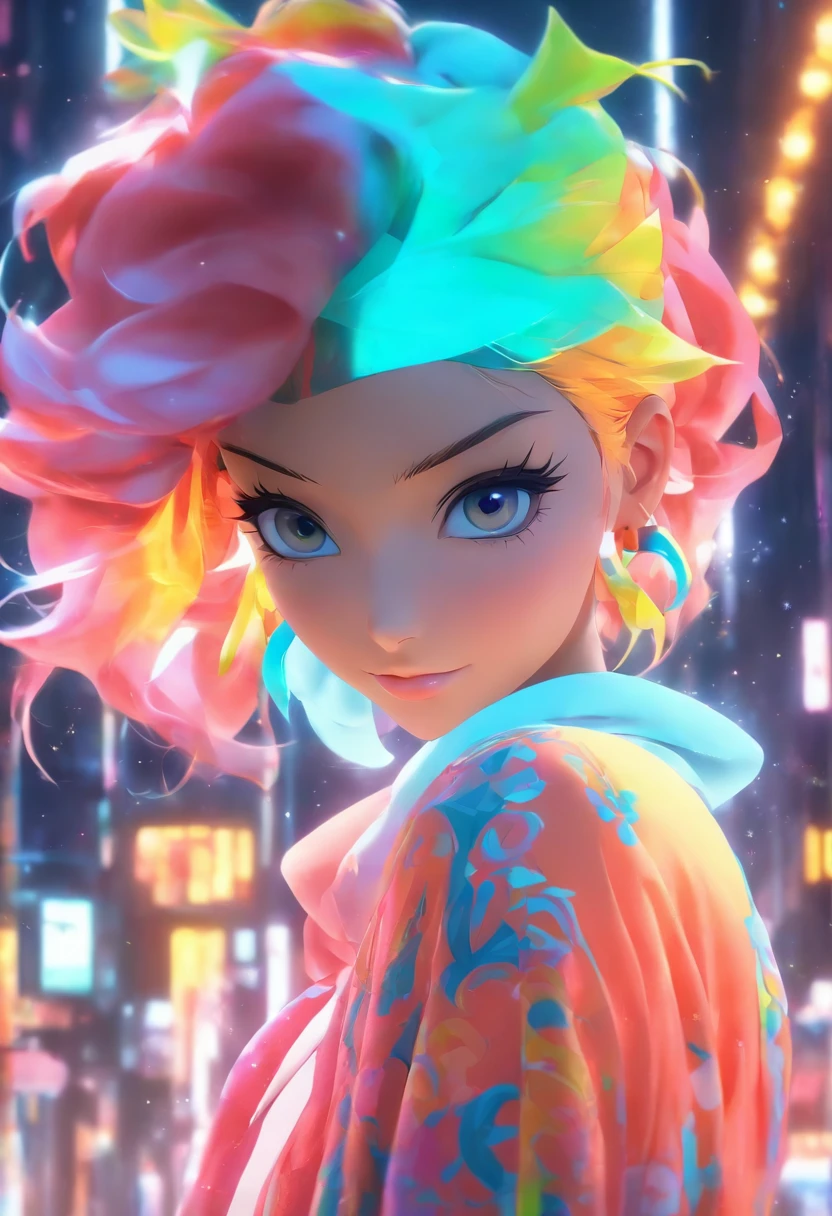 Anime - Stylistic image of a woman in a dress and a jacket, usando fones de ouvido, photorealistic anime girl rendering, Anime suave de arte CG, Estilo de anime 3D realista, Anime peito grande. soft lighting, Arte de anime realista, Arte Digital Anime, Arte Digital Anime detalhada, Estilo anime 4K, Advanced digital anime art, garotas de anime sedutoras, arte digital estilo anime, Estilo anime 3D, Hijabi