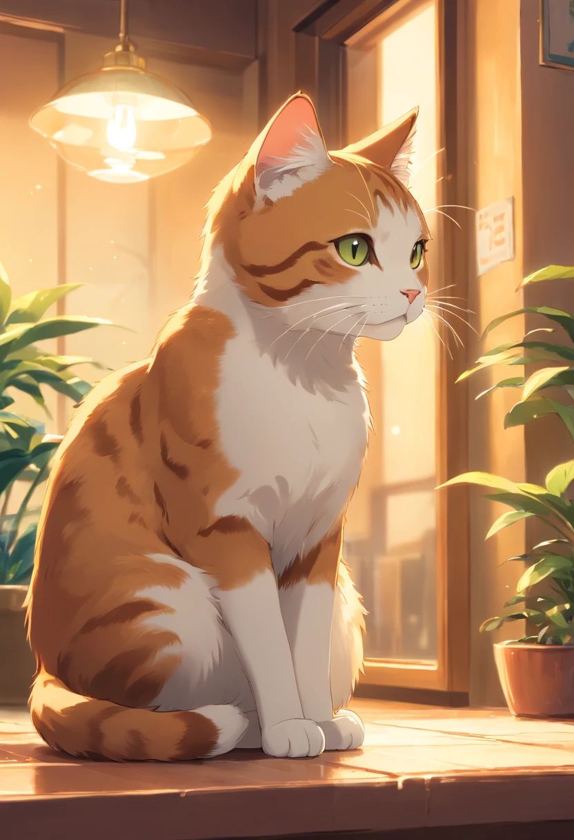 "Generate ultra-high definition images of chic cats, Classic Cat Pose. Use of advanced macro photography techniques、Emphasizes the intricate details of the cat's coat, mustaches, And expressive eyes.

Place the camera at the cat's eye level, Create an intimate connection between the viewer and the cat subject. Implement a wide aperture for a shallow depth of field, Makes the cat stand out clearly against a gently blurred background.

Improve lighting to emphasize the texture and contours of the cat's body, Use of Software, Remove coarse shadows、, cosy atmosphere.

Catch a cat in a relaxed position, But balanced, Show flexibility and elegance. Try to capture the moment with natural movement, Stretching, Grooming, etc., To convey a sense of authenticity.

Implement post-processing techniques to improve image clarity, Contrasty, and color balance, Protect all aspects, From the intricate patterns of cats to their intense gazes, Rendered in stunning detail.

Finally, convey the gentle beauty and innate grace of cats,,, Capture fleeting moments celebrating the unique essence of a cat's curiosity and balance."