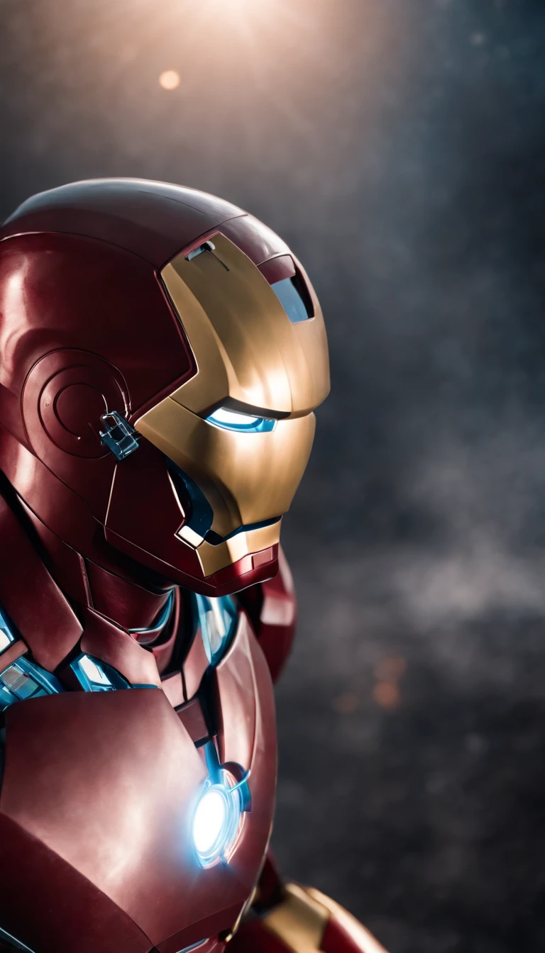 Iron Man Love Wonder Woman, romantic background.