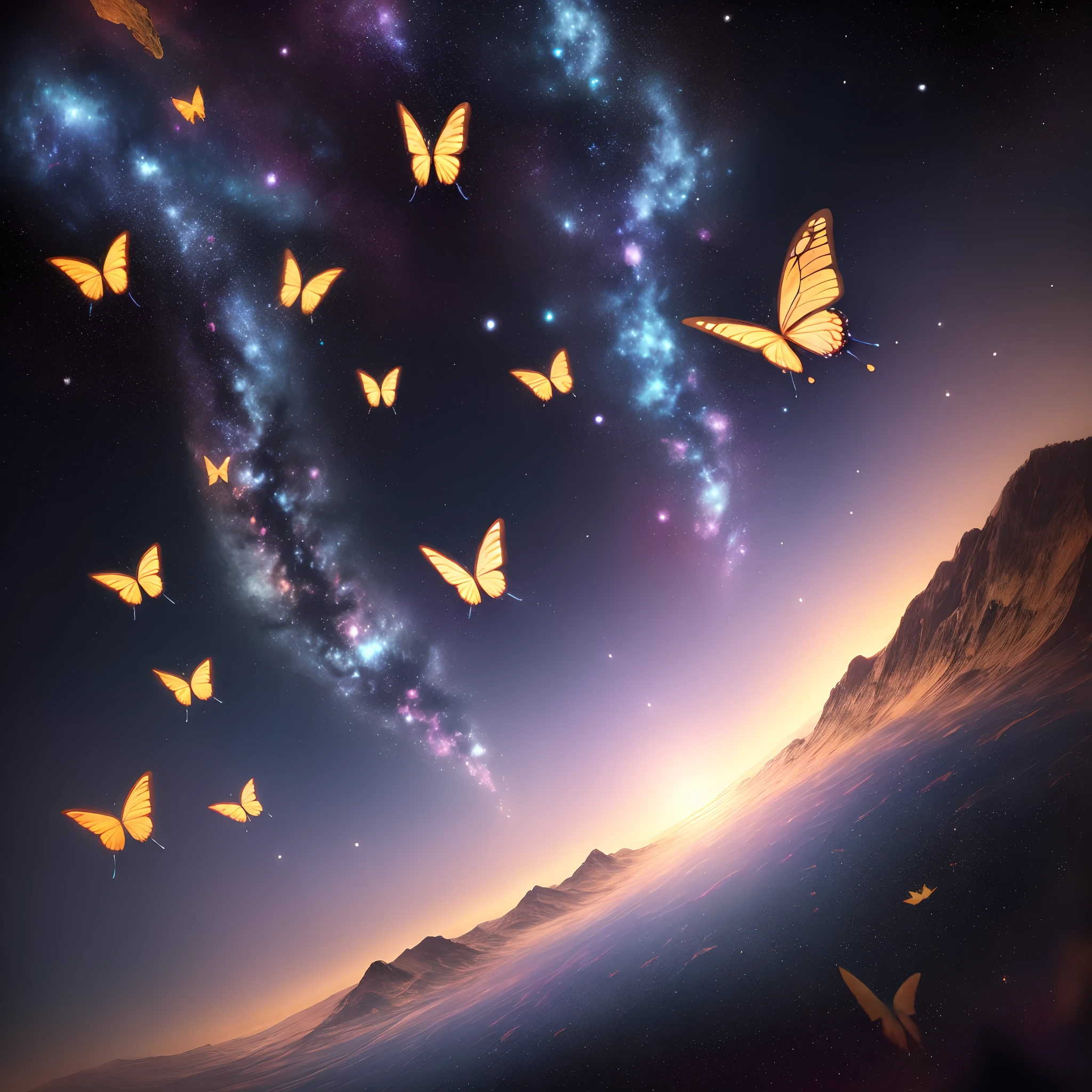universe butterfly