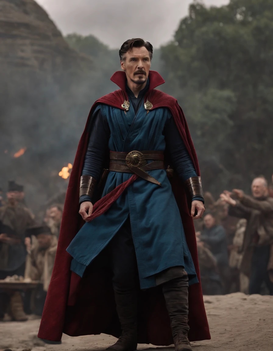 Dr Strange, battle pose