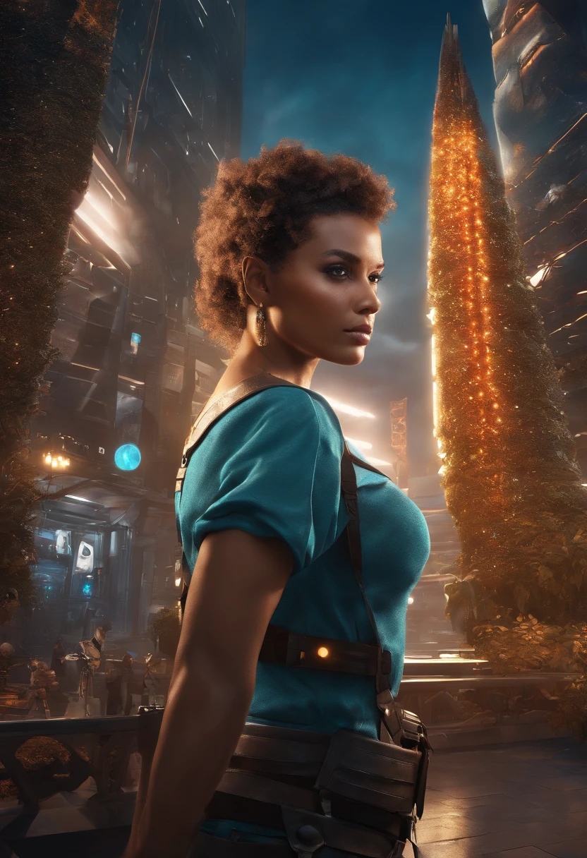 (best quality,highres,masterpiece:1.2),(game character:1.1),(magazine cover:1.1),(magazine:1.1),(game life:1.1),(detailed),(realistic:1.37),(portrait),(vivid colors),(studio lighting),(sharp focus),(ultra-detailed),(physically-based rendering),(concept art),(dynamic composition),(eye-catching),(action pose),(background:1.1),(futuristic),(cyberpunk),(glowing lights),(intense atmosphere),(dynamic perspective),(high-tech),(epic),(powerful),(captivating),(highly detailed),(eye-catching),(distinctive),(stylish),(edgy),(character design),(expressive),(immersive)
