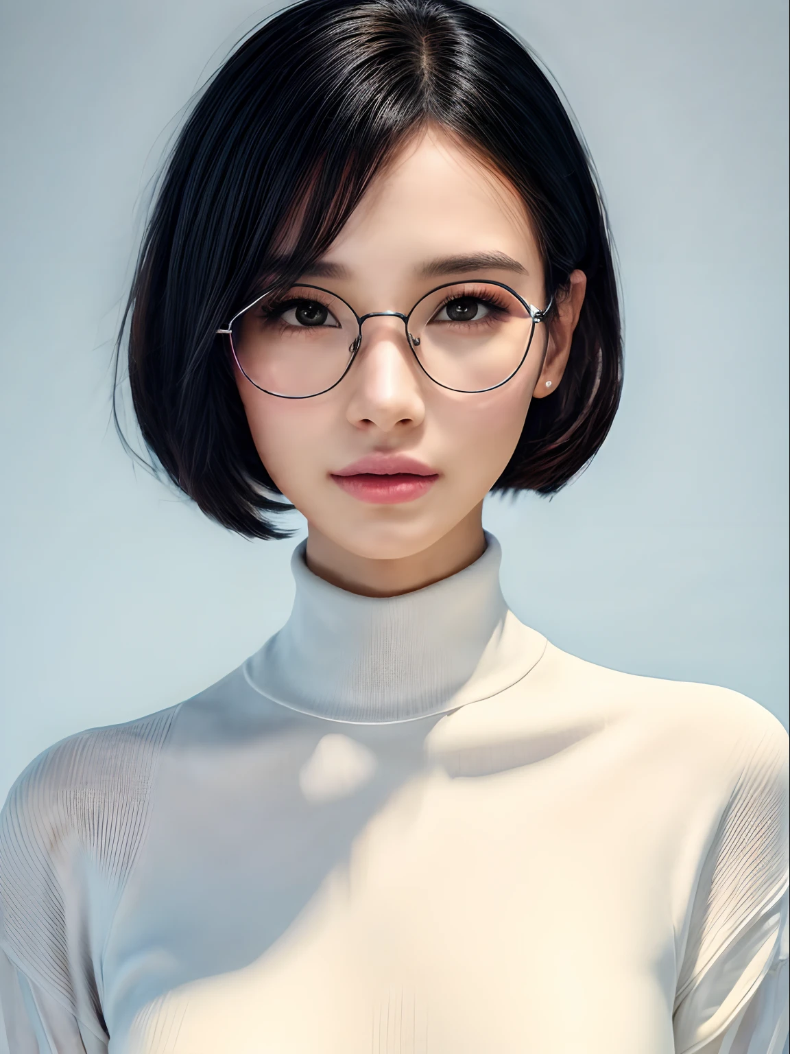 Make it to a realistic person in UHD 8K