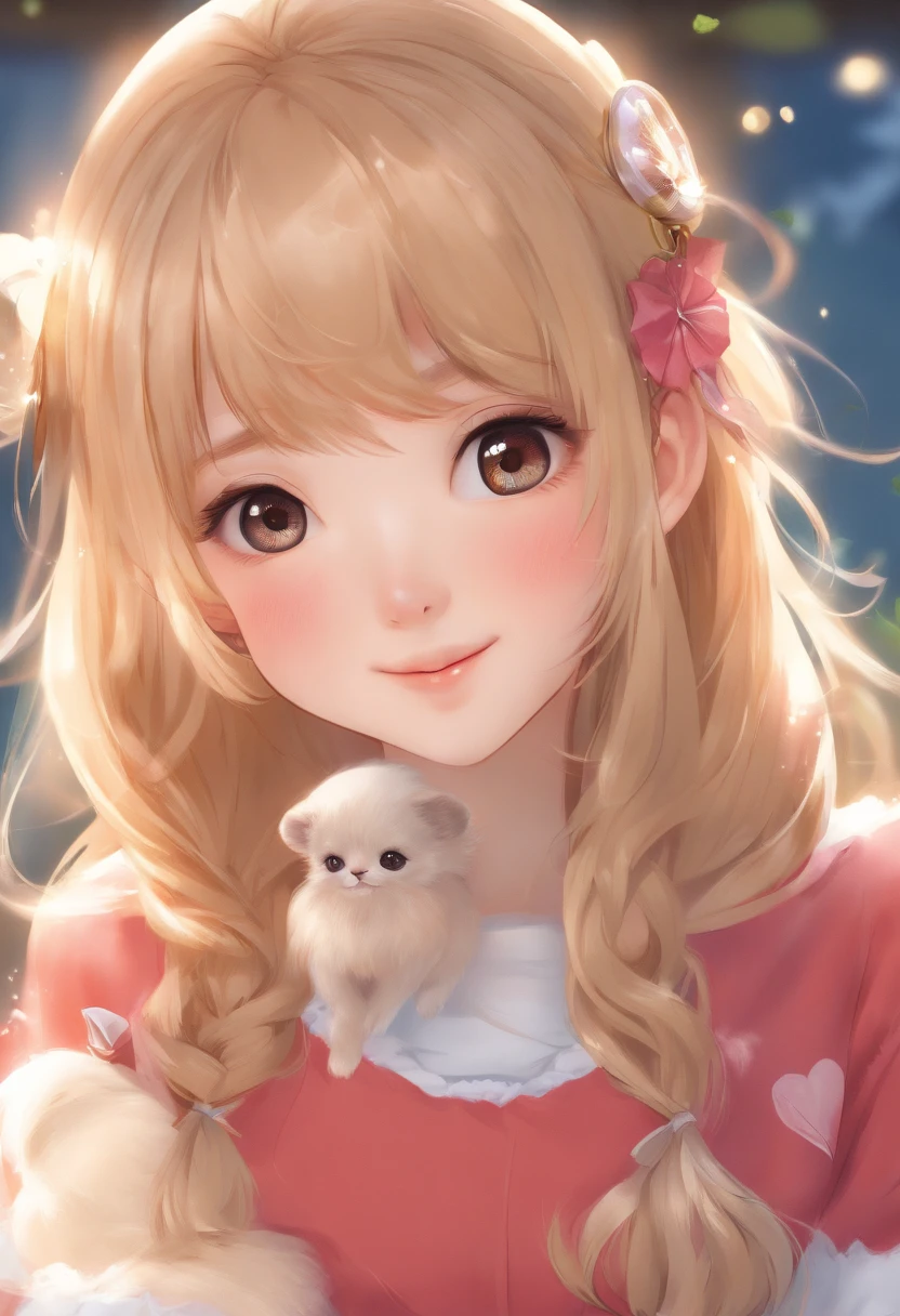 (best quality,4k,8k,highres,masterpiece:1.2),ultra-detailed,(realistic,photorealistic,photo-realistic:1.37),dark-toned lighting,portrait,Chubi,white hair,white eyes,detailed facial features,dark skin,artistic style,detailed brush strokes,contrasting colors,vivid expression,subtle textures,impeccable rendering,impressive shading,exquisite attention to detail,masterful use of light and shadows,mesmerizing gaze,gentle smile,charming personality,striking contrast between light and dark,dreamlike ambiance.