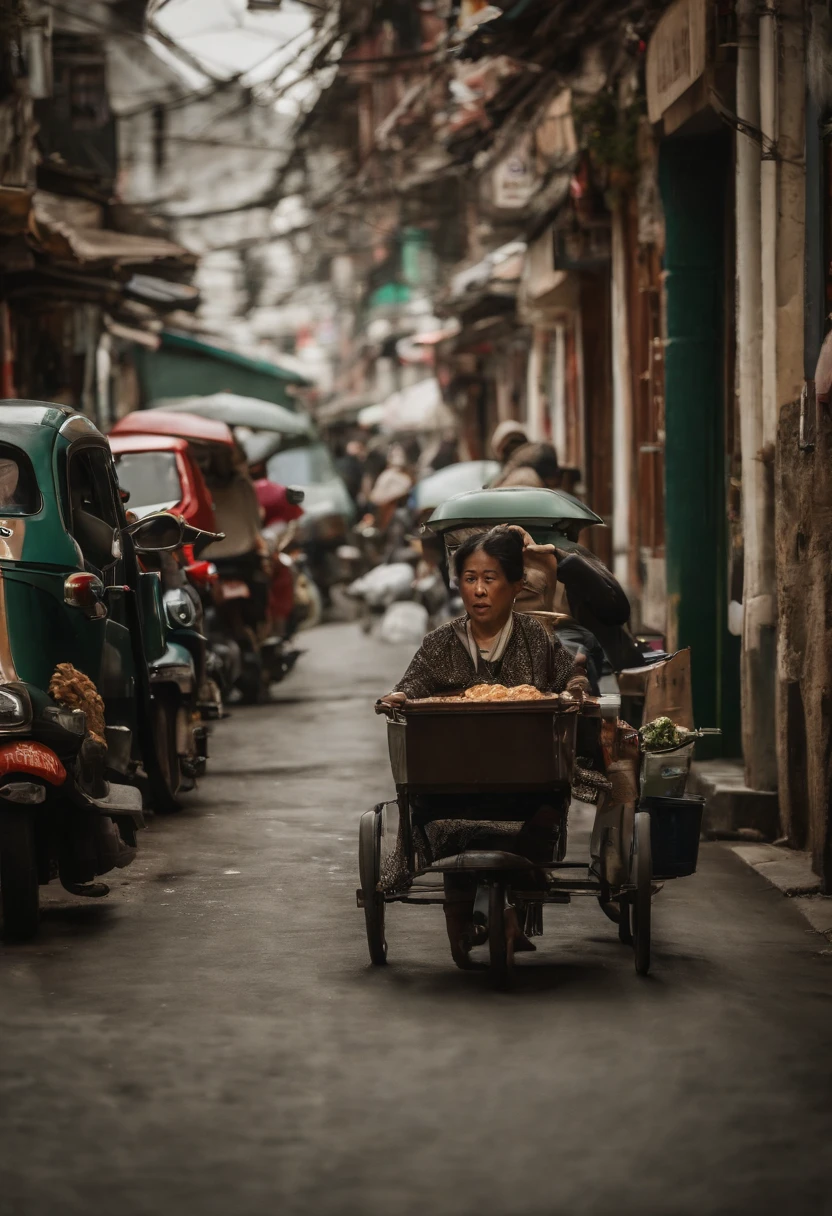 Ruas da coreia do sul, loja de conveniencia, comidas de rua, pessoas coreanas na rua.
