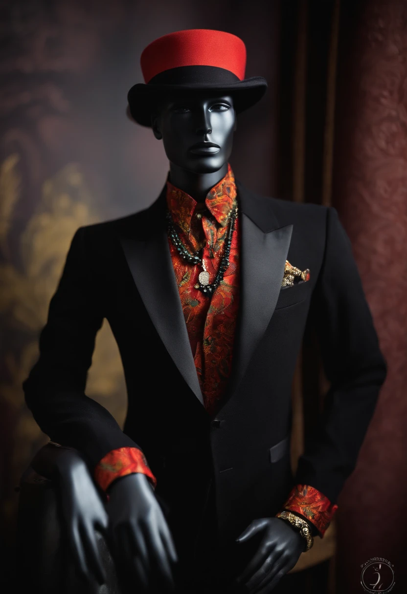 Homme mannequin black