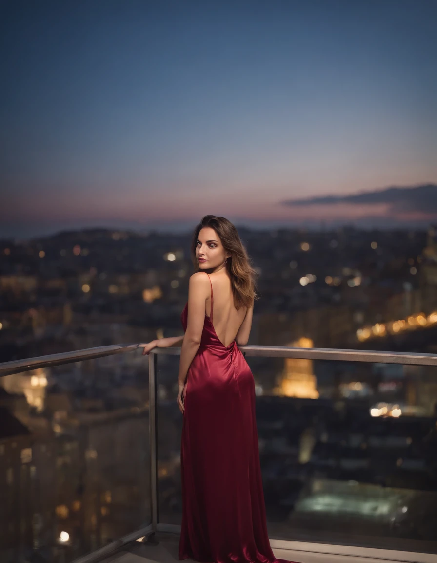 photography of 1 stunning 23 year old brunette hair girl wearing purple lingerie, full body picture, sensual pose, photorealistic, photography, spectacular lighting, gorgeous,(((c-cup bust))) cleavage , lingerie photoshoot, western, (masterpiece), best quality, high resolution, extremely detailed, skin with pores, , cinematic lighting Completed