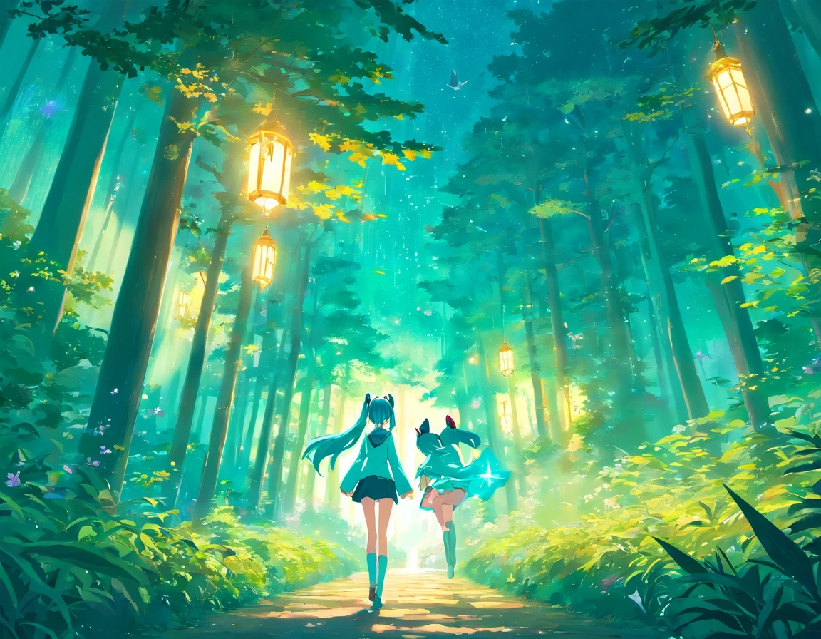 Hatsune Miku explored Mistwood Manor day and night, That magic becomes a part of her. She discovers that the forest has chosen her as its protector, And in return, She kept the secret.、Will keep that magic alive.