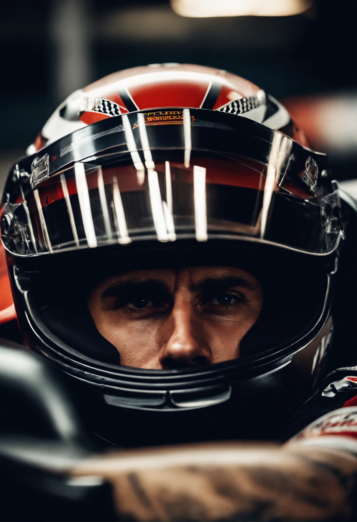 Formula 1 driver man, Tattoos on the arm