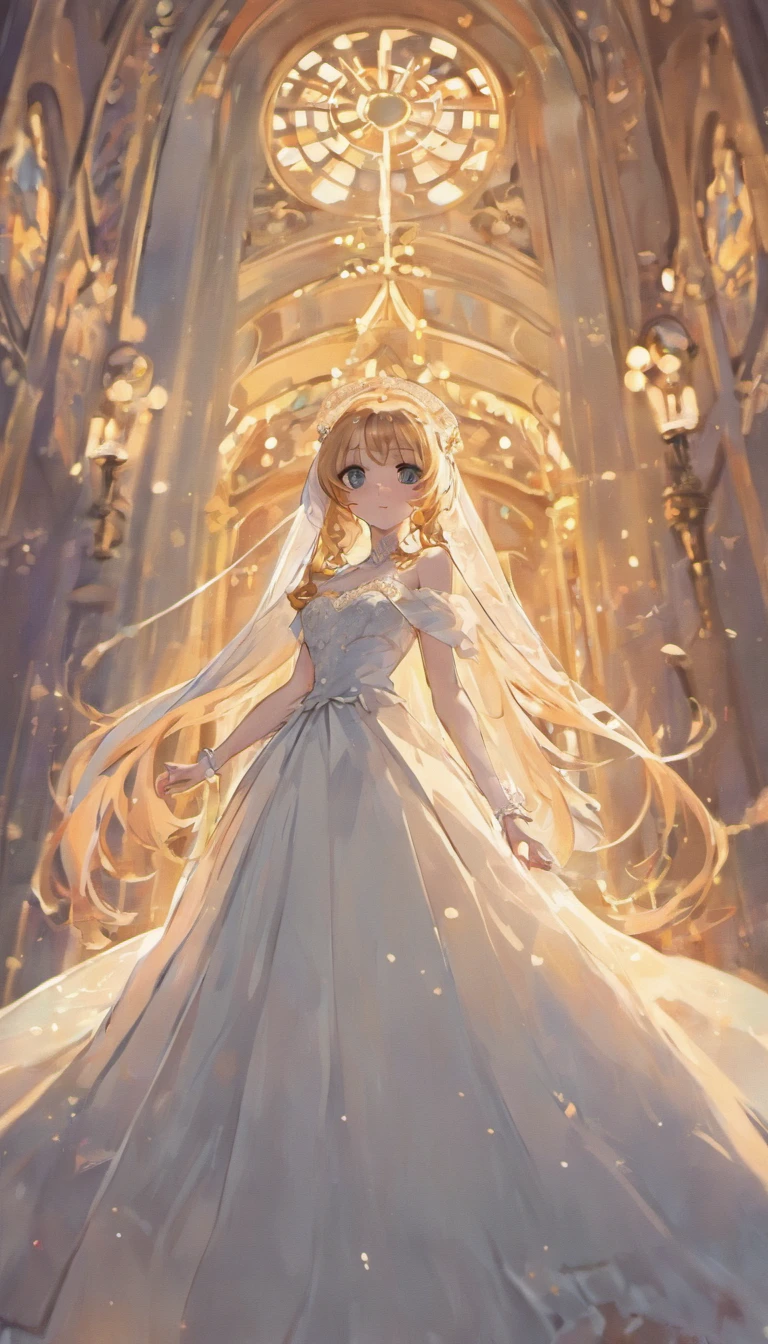 Anime girl with veil and wedding dress with veil, Beautiful anime girl, a beautiful anime portrait, cute anime waifu in a nice dress, Beautiful anime woman, pretty anime girl, Anime girl with long hair, Guviz, attractive anime girls, Beautiful anime, Beautiful anime style, beautiful and seductive anime woman, anime visual of a cute girl, portrait anime girl