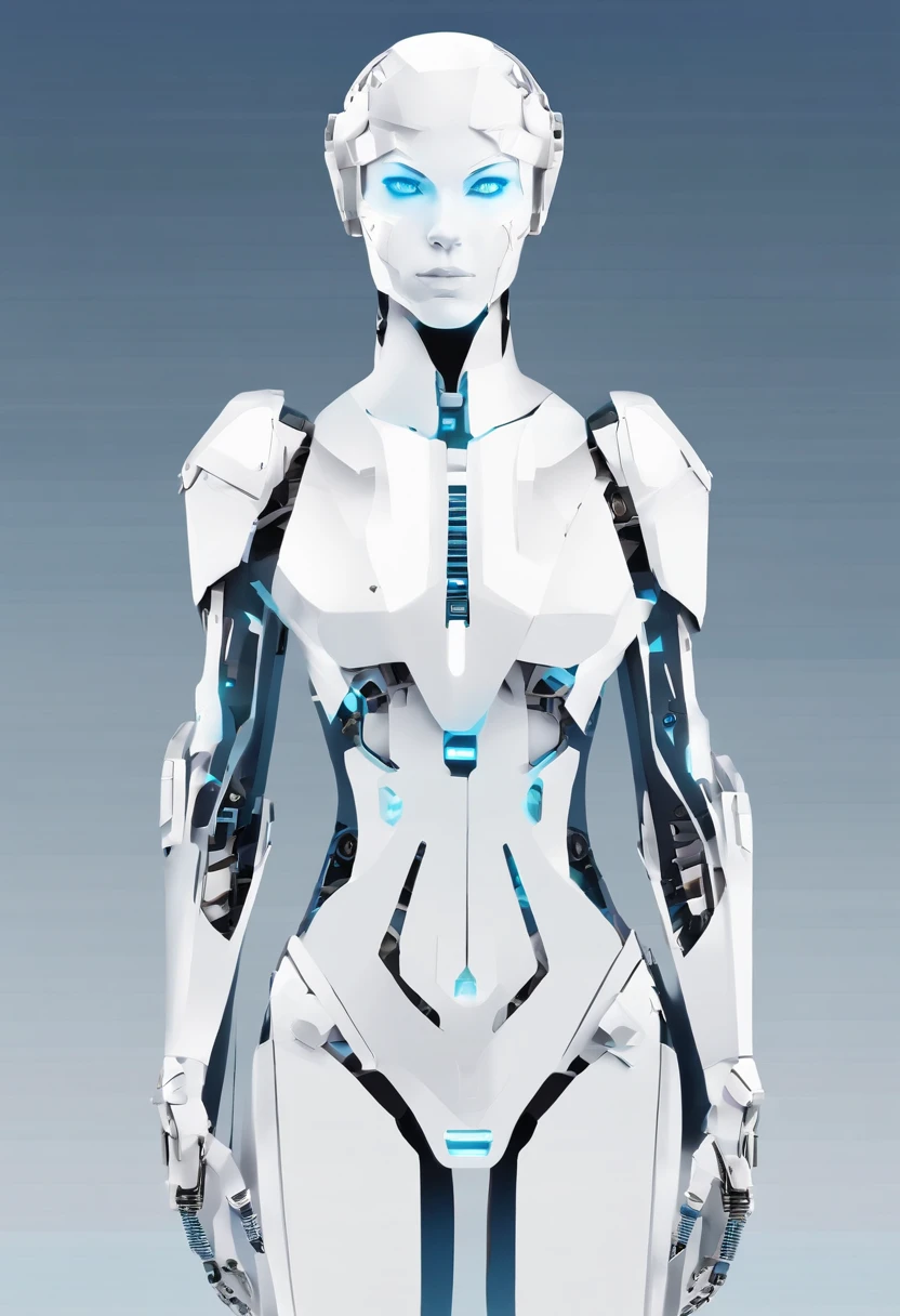 Hyper realistic photo, White female robot Goddess Gaia (((attached ti a electronic tree of life))), (((Yellow neon highlights))), Electronic Systems On-Head Humanoids, Detailed Brain in Sight, Detailed connection wire, mechanical limbs, tubes connected to the mechanical parts, mechanical vertebrae attached to the spine, mechanical cervical attachment to the neck, wires and cables connecting to the head, (((Led on a surgical Bed))), (((Cables Connecting to Monitors))) | Biopunk | Cybernetics | Cyberpunk | Purple Neon | Canon M50| 100mm| Sharp Focus | Hyperrealism | Very detailed| Intricate Details | Full Body View, small glowing LED lamps, Bright Blue Highlights, global lighting, deep shadows, Octane Rendering, 8K, Ultra Sharp, Metal, Intricate Ornament Details, baroque details, Very intricate details, realistic light, CGSoation trend, facing the camera, neon details, (android manufactory in background)