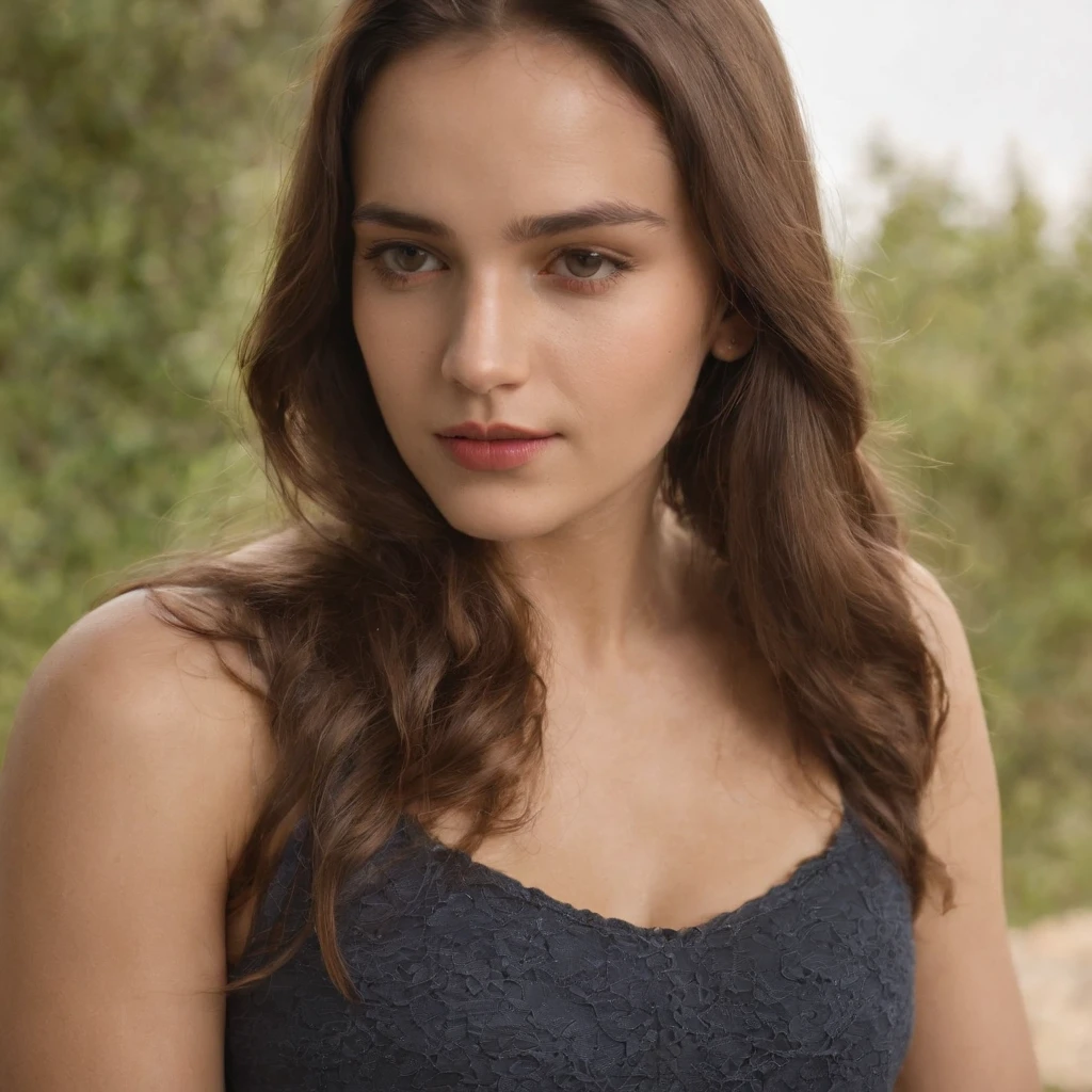 Uma menina 18 ano, Novo, em uma casa de swing, com as nadegas no buraco, Through another hole a man puts his arms in other holes and fondles her breasts, The young woman's visual expression is one of overdosing with pleasure