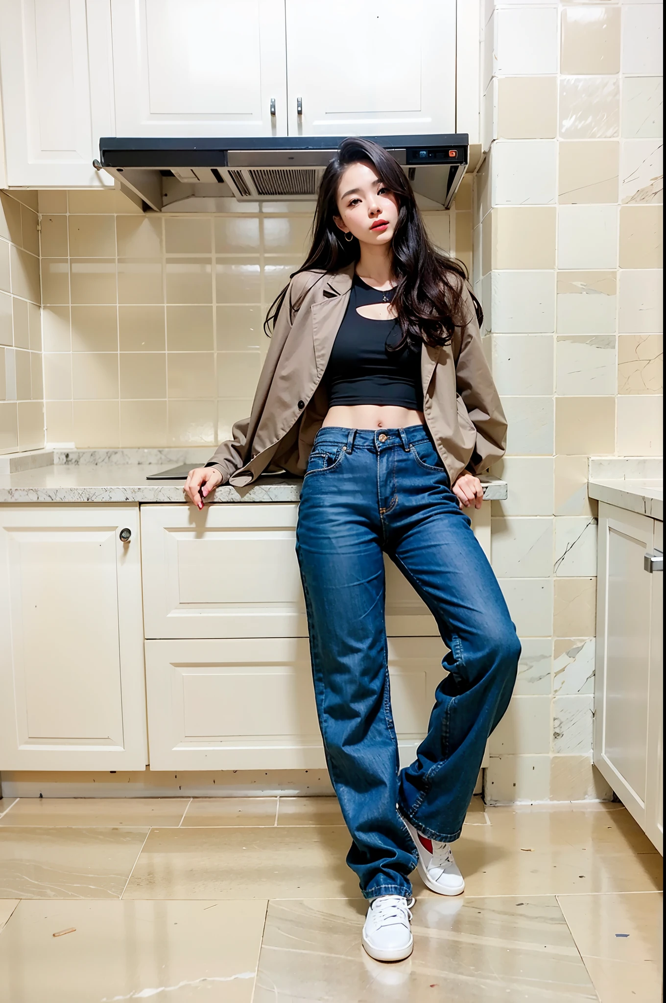 Smile woman sitting on the ground holding a bag of snacks and drinks, max details, maxis, promotional movie still, maxar, max hay, promo still, max accurate, inspired by Max Buri, shot for imax, movie promotional image, promotional still, cinematic flavor, movie still promotion, max quality, pokimane, 😭 🤮 💕 🎀