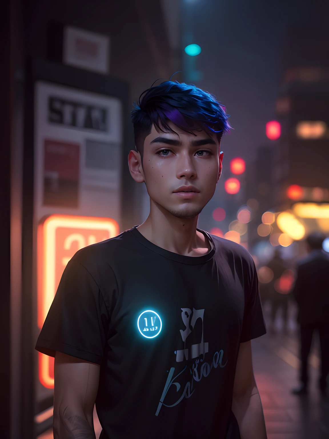 Neon lightDON'T CHANGE HAIRSTYLE HANDSOME BOY DONT CHANGE CLOTHES THATS I AM WEAR