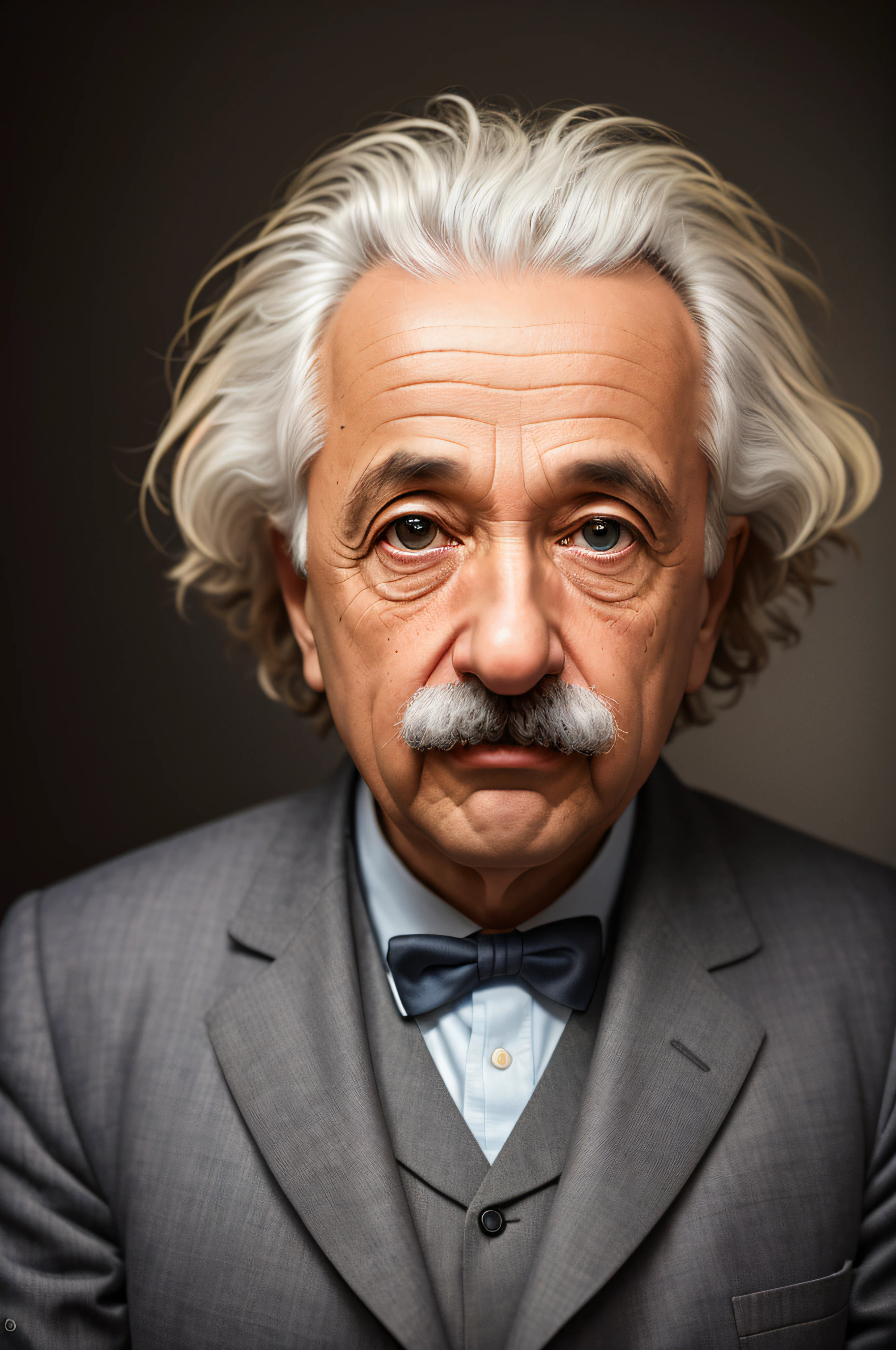 Dark theme, ultra-high resolution, surreal, HDR, Absyrdres, cinematic shots, vignette, center, short DOF,
Portrait of Albert Einstein, looking at the camera.
Royal Chambers
Camera focus on eyes, high focal length, DSLR, 200mm lens,
Photo by Cristina Otero, Dark Studio, Rim Lighting, Two-tone Light, Dim Light, Low Key, Backlight,