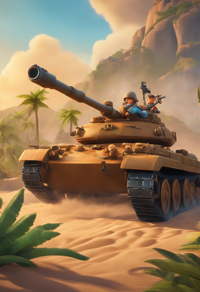 Island Raiders、tanks、boom beach、nipple play