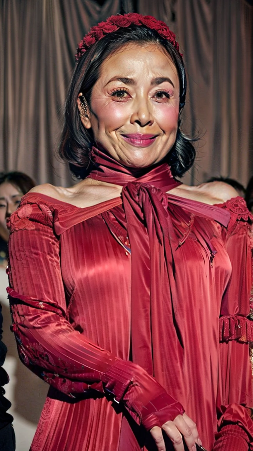 high-level image quality、A MILF、Facial wrinkles、huge tit、barechested