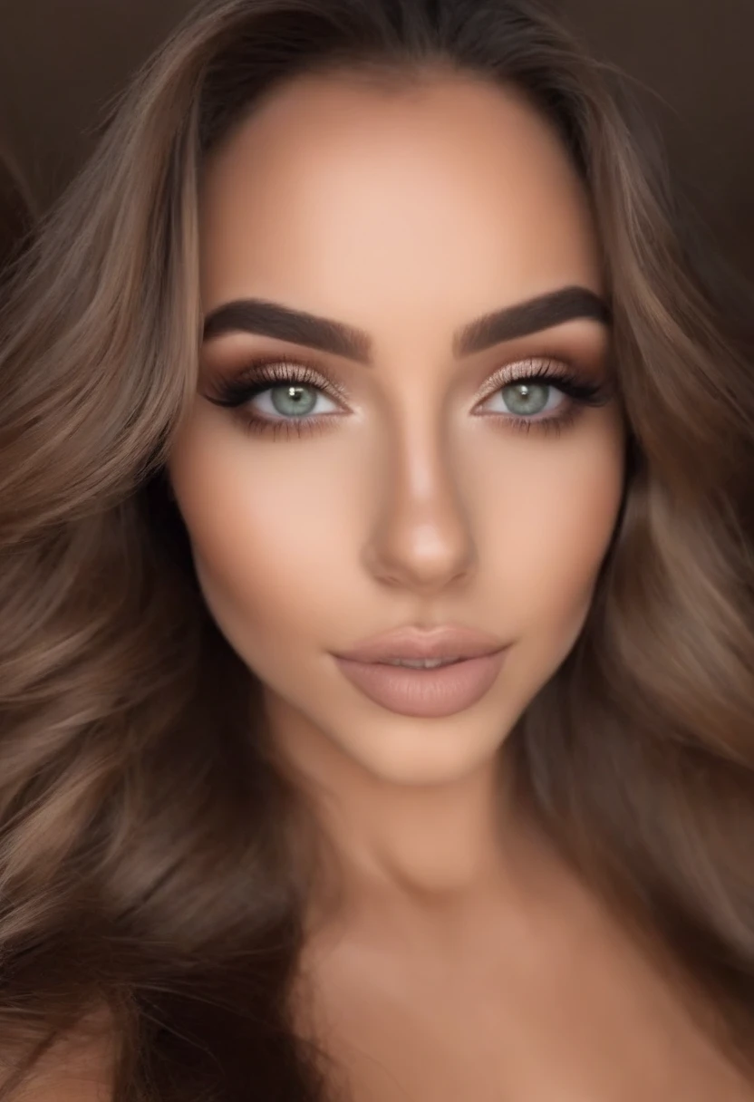 Femme arafed avec de gros seins, hispanic, fille sexy aux yeux verts, Portrait Sophie Mudd, cheveux bruns et grands yeux, selfie of a young woman, Yeux de chambre, Violet Myers, sans maquillage, maquillage naturel, looking straight at camera, Visage avec Artgram, Maquillage subtil, Superbe photo du corps entier, piercing green eyes, Bel angle, fille mignonne, Image du corps entier, corps entier, Prise de vue du corps entier, brunette goddess, High detail, sexy pose, parti, amusement