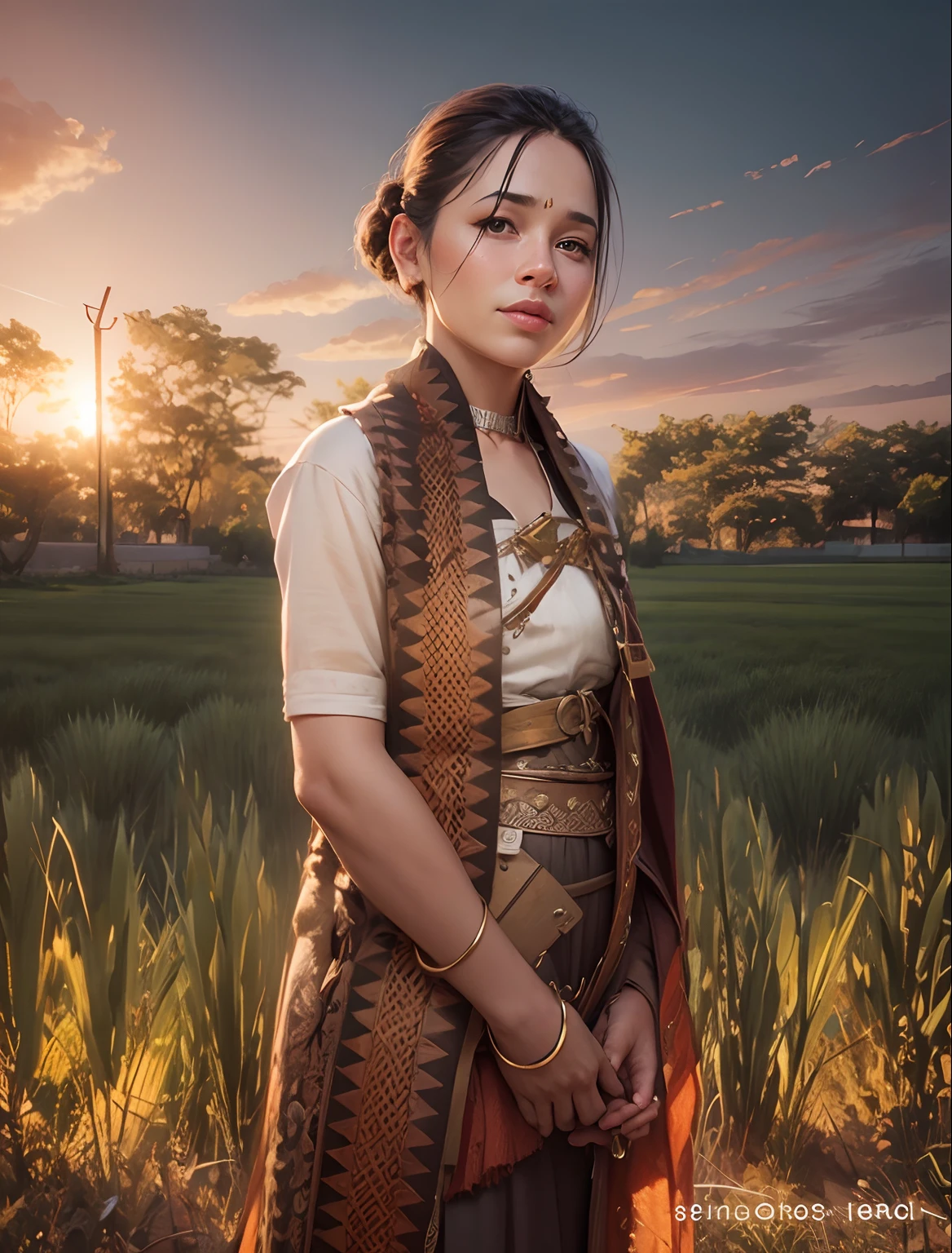 change the background realistic face real look