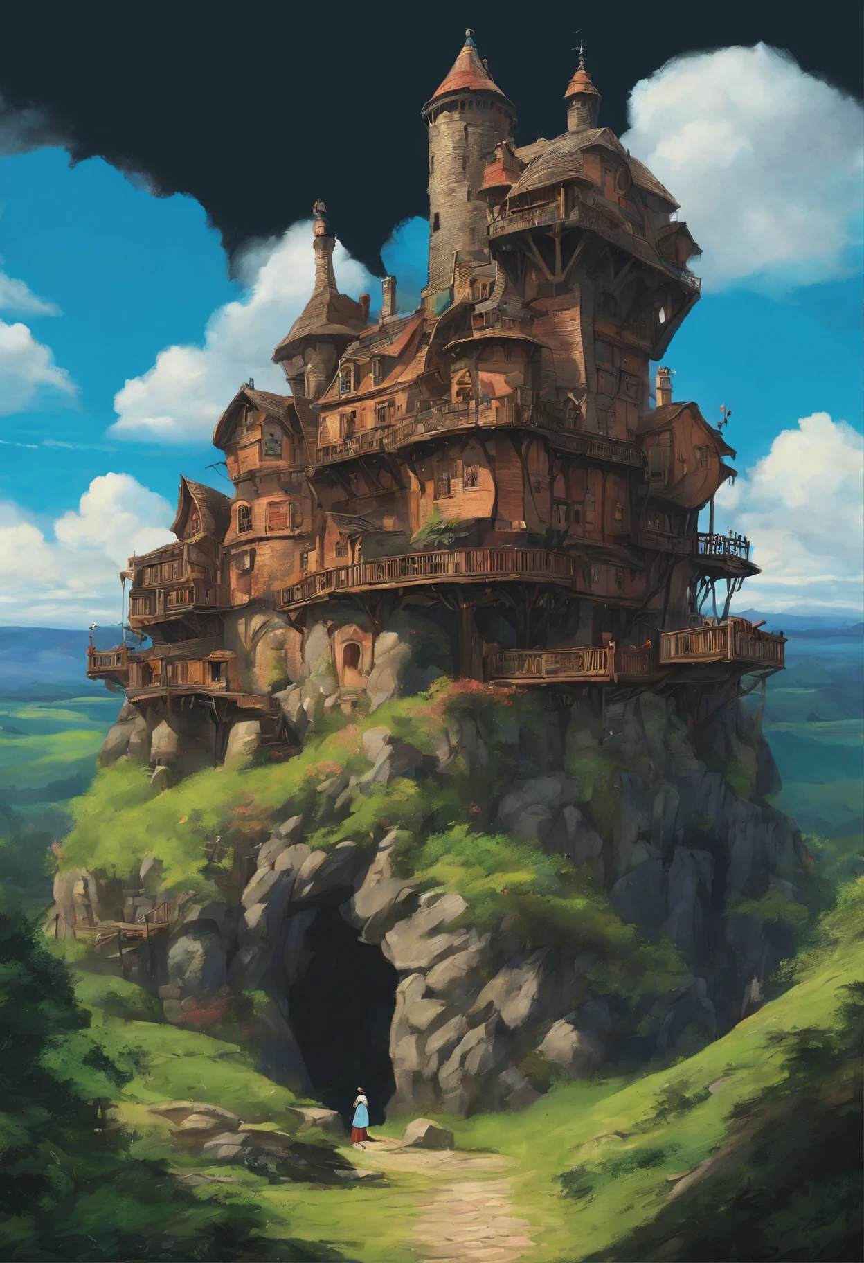 top-quality Guibli Howl's Moving Castle